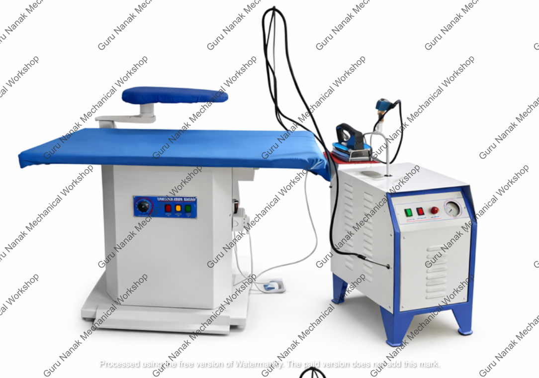 Steam Press Table left angle view