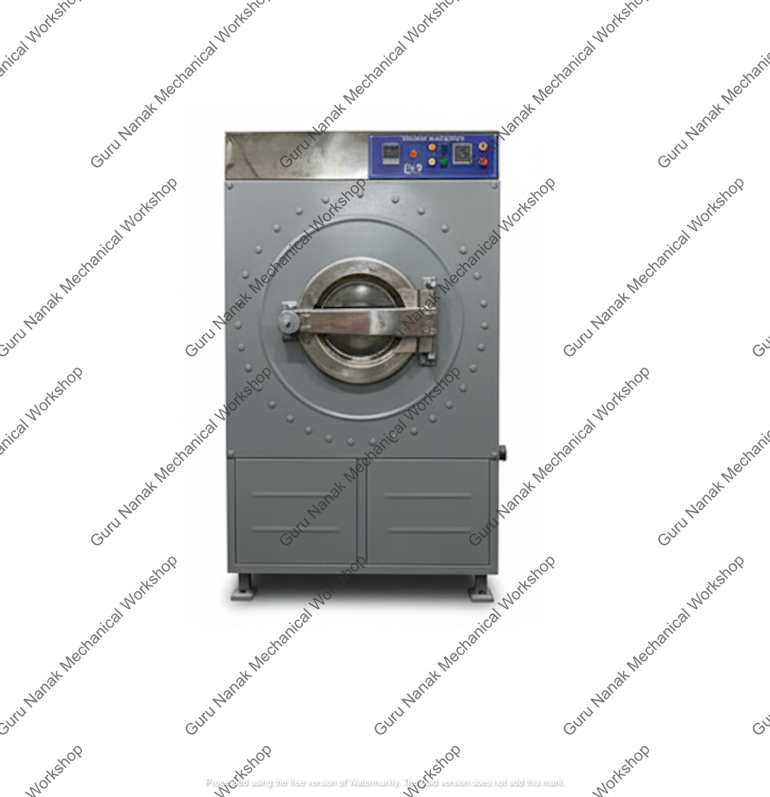 Front Load Dry Cleaning Machine angle view